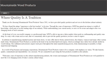 Tablet Screenshot of mwpdoor.com